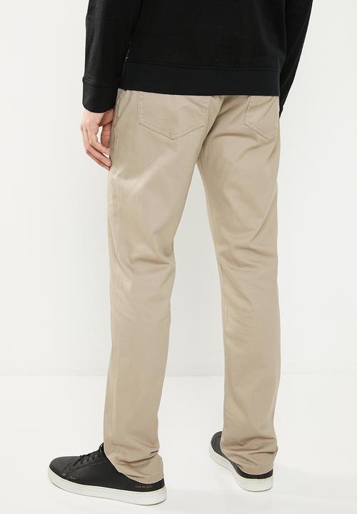 Jonathan D - Victor cotton trousers - cement