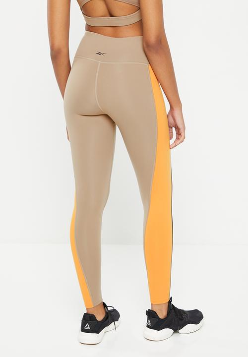 Reebok - Lux hr tight- c - taupe