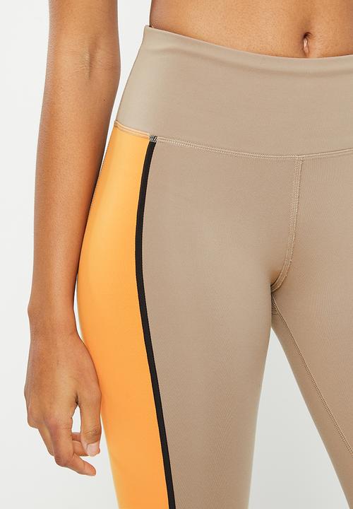 Reebok - Lux hr tight- c - taupe