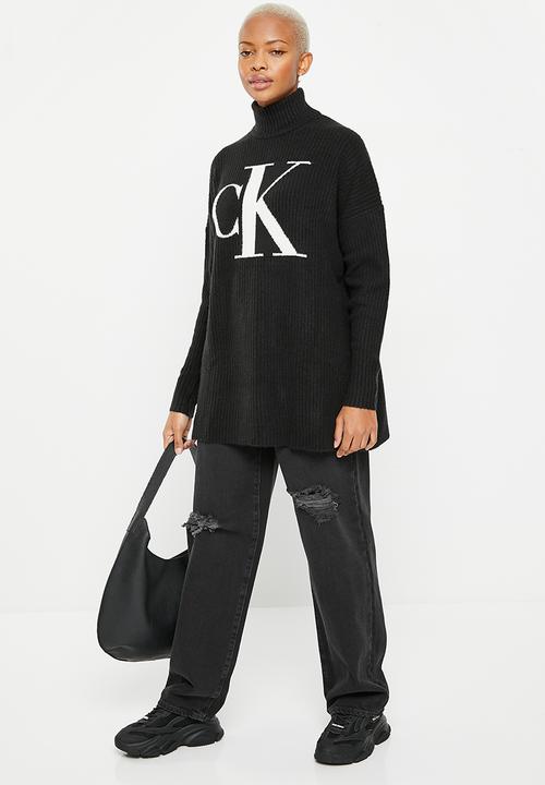 Calvin Klein - Oversized ck sweater - ck black