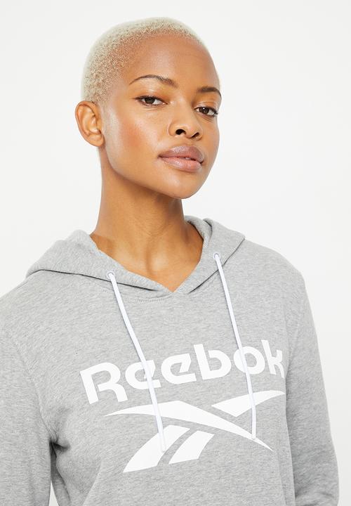 Reebok - Ri bl fleece hoodie - medium grey heather