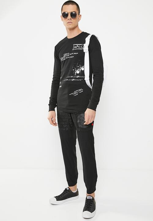 S.P.C.C - Darvill top - black