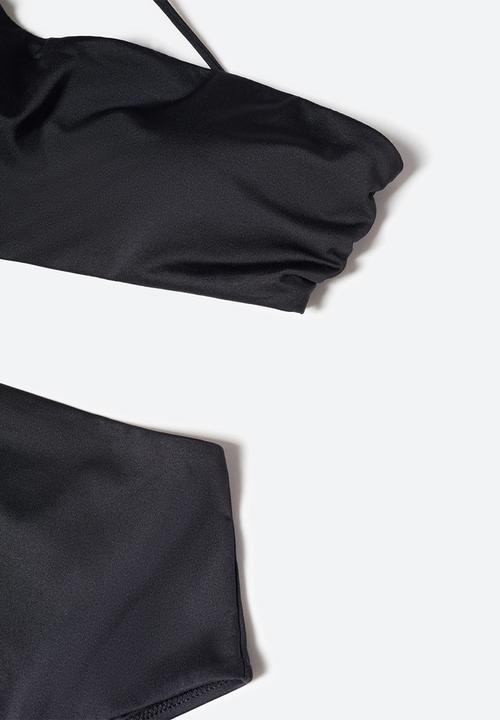 MANGO - Swimsuit cira - black