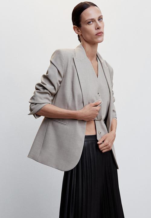 MANGO - Skirt long - black