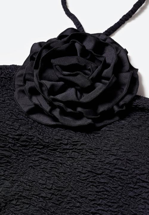 MANGO - Swimsuit nanet - black