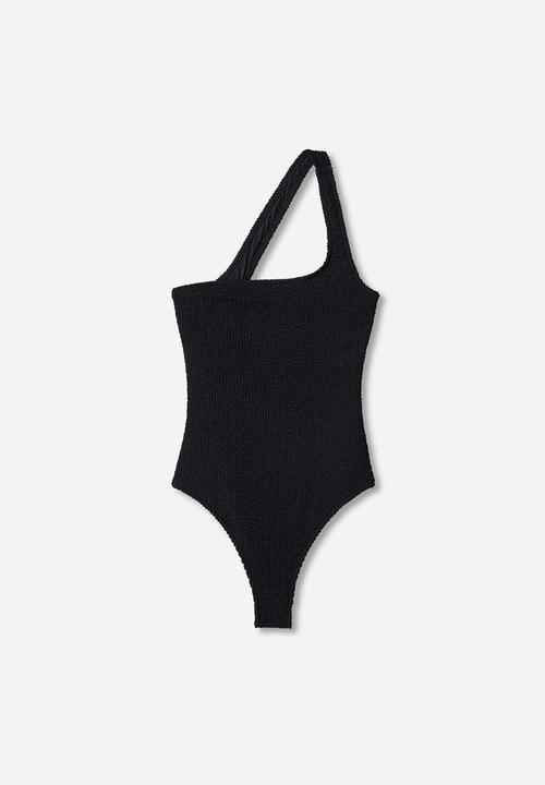 MANGO - Swimsuit milos - black