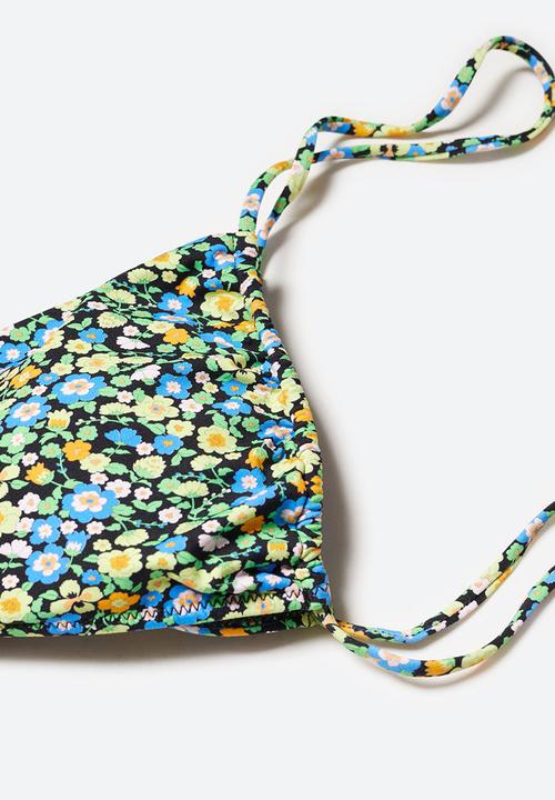 MANGO - Bikini top - black