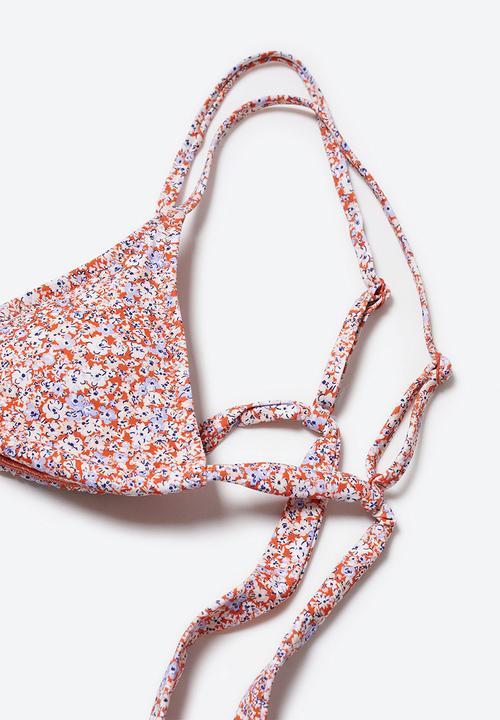 MANGO - Bikini top bondi - red