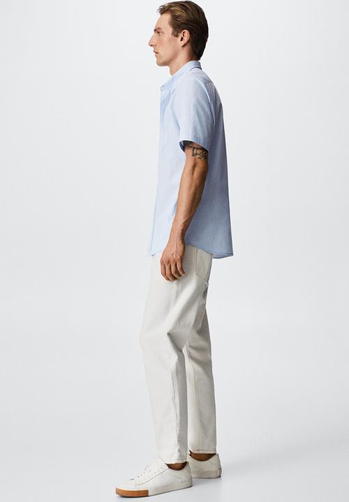 MANGO - Shirt ginza h - skye blue