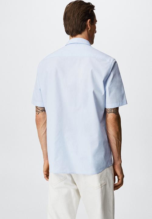 MANGO - Shirt ginza h - skye blue