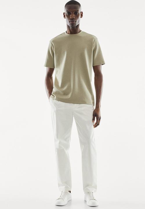 MANGO - T-shirt Kimi - beige