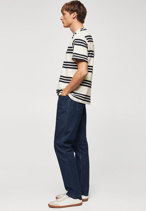 MANGO - T-shirt Maggie - light beige