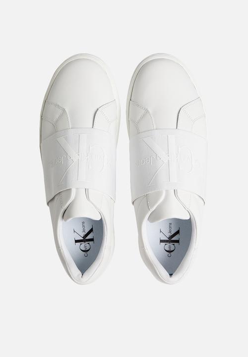 Calvin Klein - Classic cupsole elastic - white