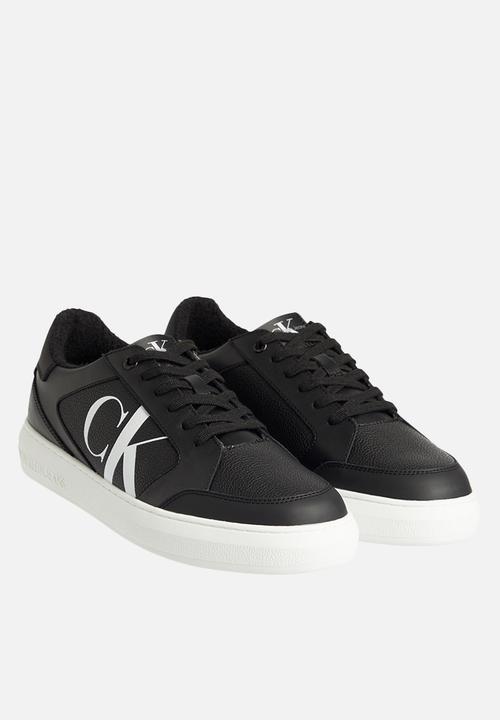 Calvin Klein - Casual cupsole lth-pu mono - black/white