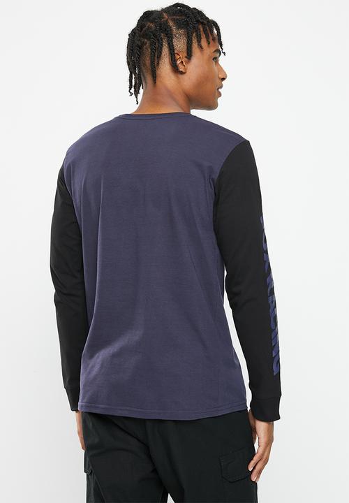 Fox - Karrera head long sleeve tee - deep colbalt