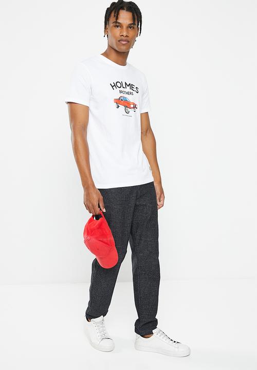 Holmes Bro's - Ford cortina short sleeve tee - white