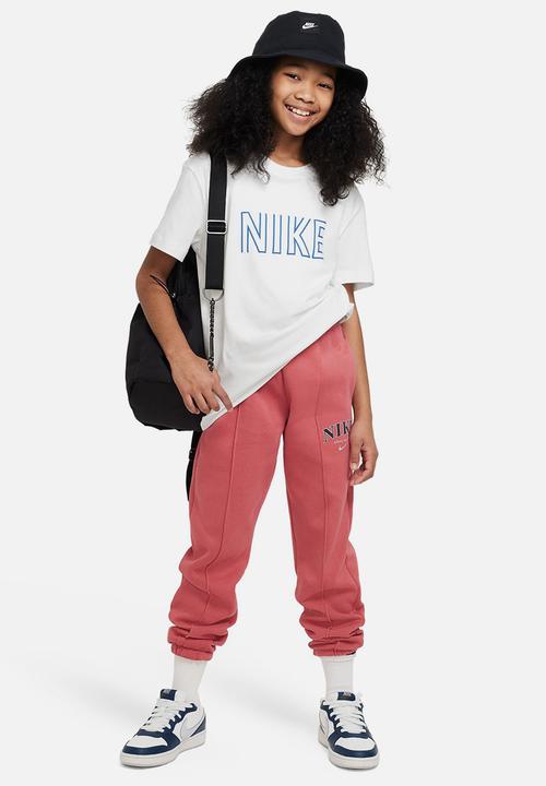 Nike - G nsw bf tee prnt sw - summit white