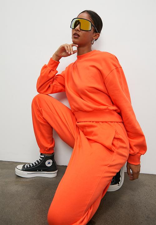 Blake - Slouch track pants - orange