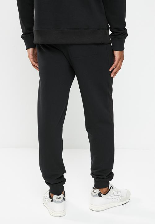Hurley - Icon cuff track pant - black & white