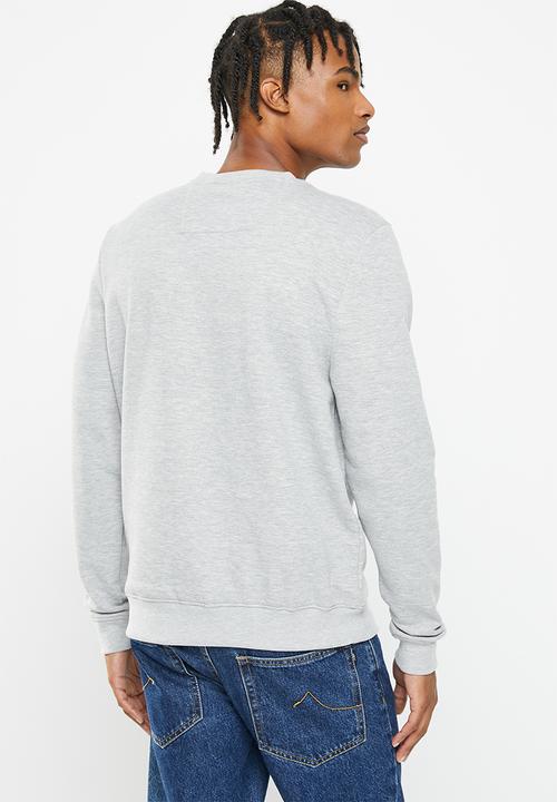 Holmes Bro's - Jaguar sweat - heather grey