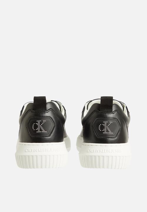 Calvin Klein - Chunky cupsole lth-tpu insert - black/ivory