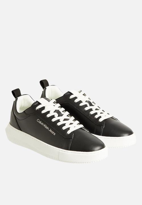 Calvin Klein - Chunky cupsole lth-tpu insert - black/ivory
