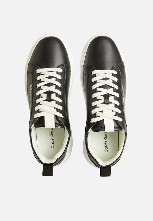 Calvin Klein - Chunky cupsole lth-tpu insert - black/ivory