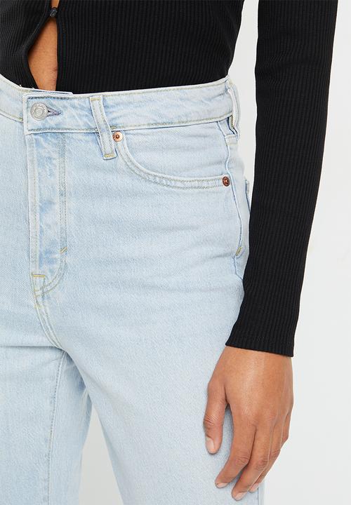 H&M - Mom ultra high ankle jeans - blue
