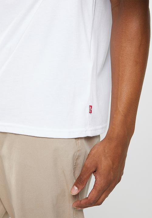 Levi’s® - Short sleeve relaxed fit tee art imitates life - white