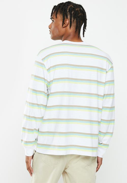 Levi’s® - Long sleeve casual tee fluid bright - white 