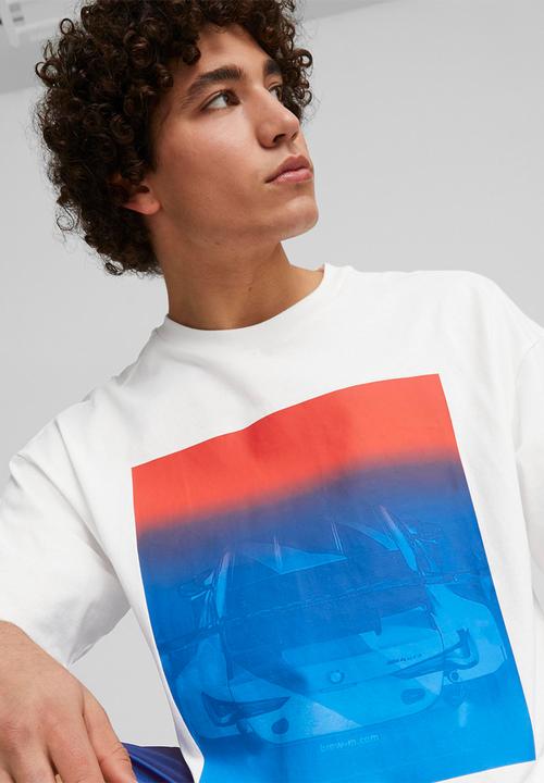 PUMA - Bmw mms road trip tee - puma white