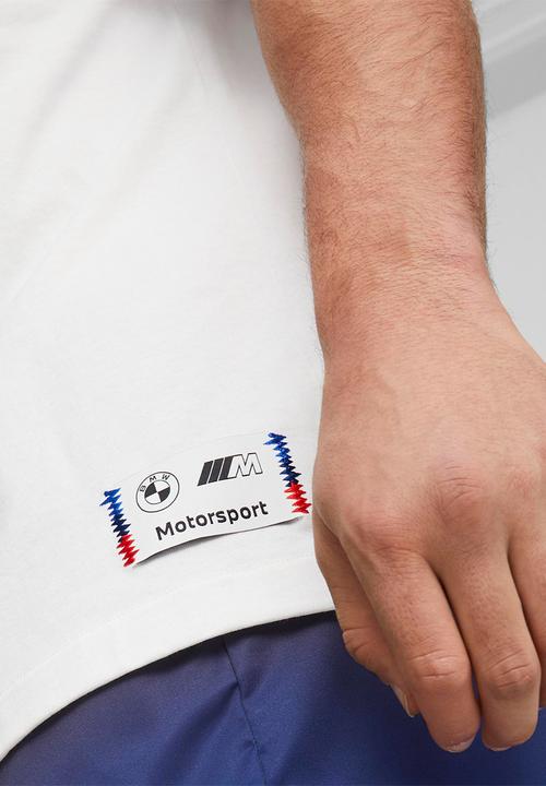 PUMA - Bmw mms road trip tee - puma white