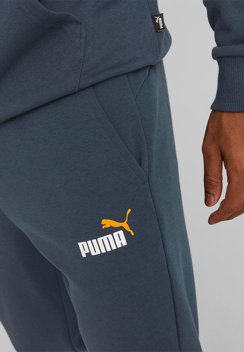 PUMA - Ess+ 2 col logo pants tr cl - dark night
