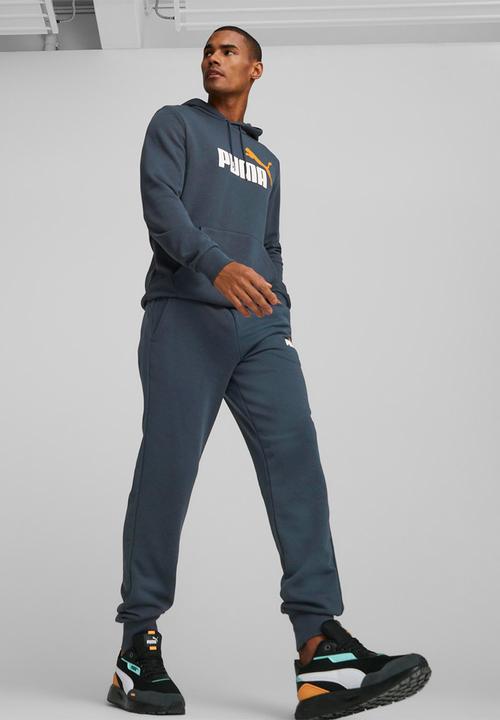 PUMA - Ess+ 2 col logo pants tr cl - dark night