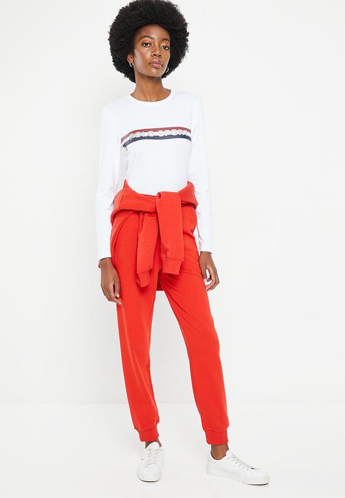 POLO - Wmn sport long sleeve T-shirt - white