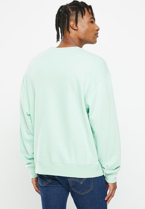Levi’s® - Relaxed graphic crew poster color ext cre - mint