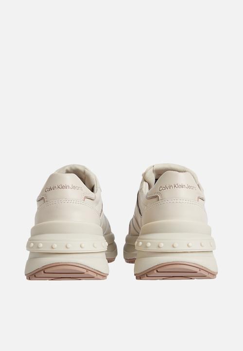 Calvin Klein - Chunky sneaker ribbon w - eggshell/ginger snap