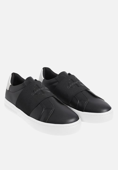 Calvin Klein - Casual cupsole elastic lth - triple black