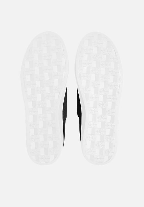 Calvin Klein - Casual cupsole elastic lth - triple black