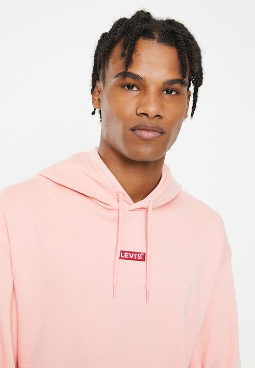 Levi’s® - Relaxed baby tab hoodie - peachskin 