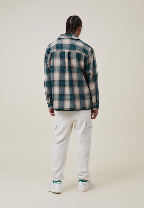 Factorie - Cargo loose fit track - ecru