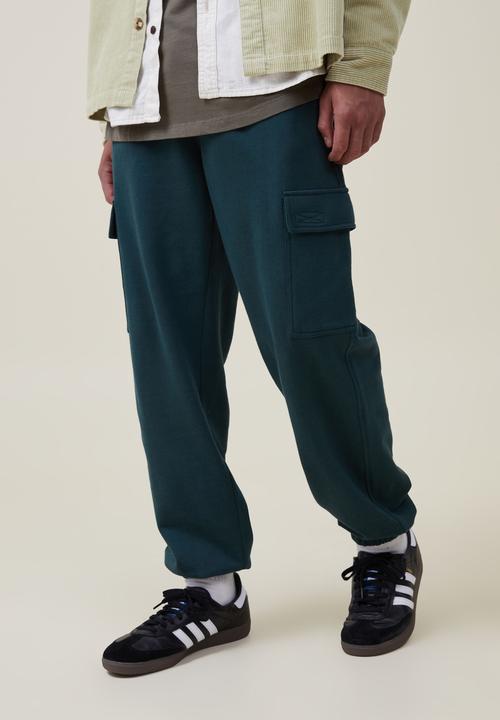Factorie - Cargo loose fit track - pine needle green