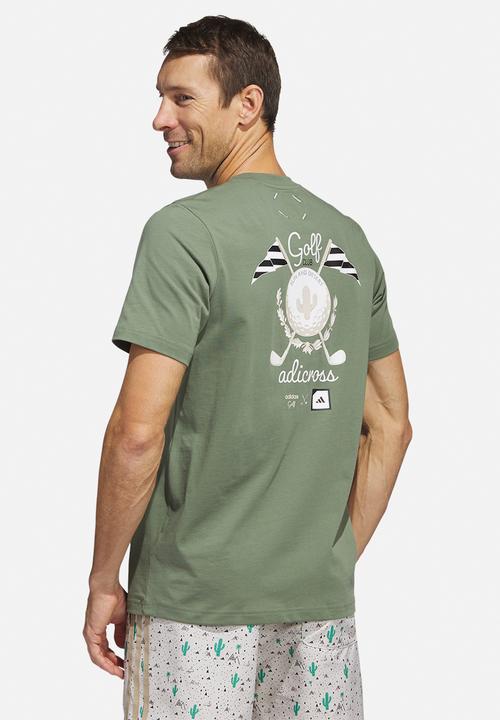 adidas Performance - Adx enrg 2 tee - natural green 