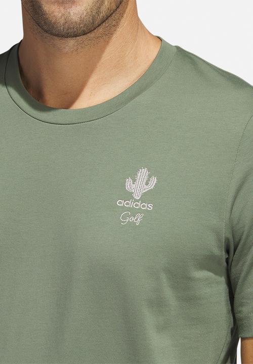 adidas Performance - Adx enrg 2 tee - natural green 