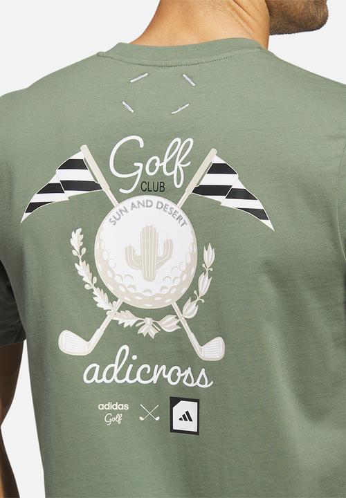adidas Performance - Adx enrg 2 tee - natural green 