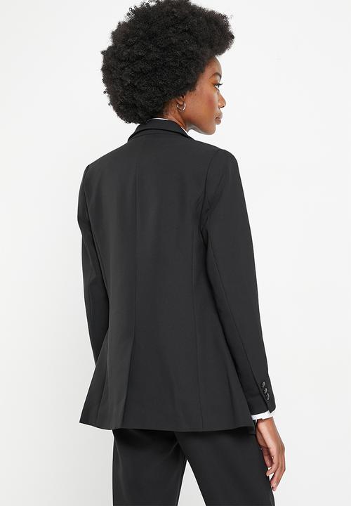 POLO - Wmn suit blazer - black
