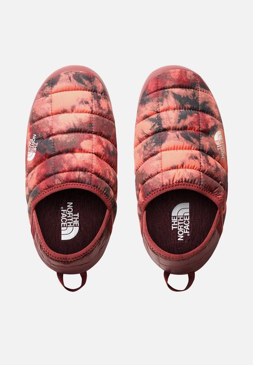 The North Face - W thermoball traction mule v - coral sunrise ice dye print/cordovan