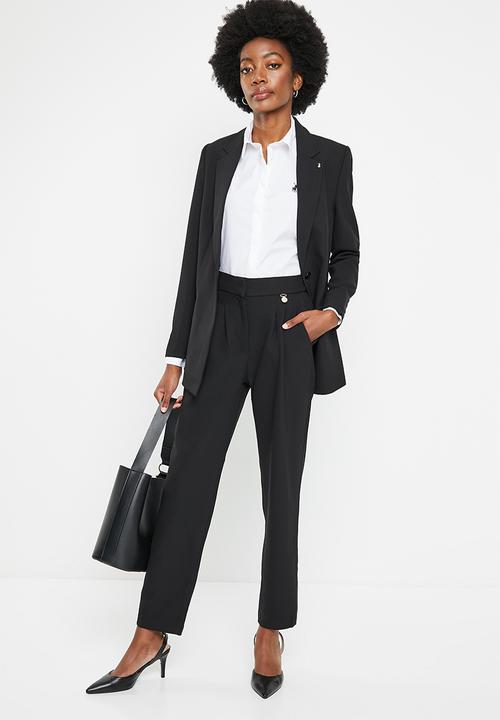 POLO - Wmn makensie suit pants - black
