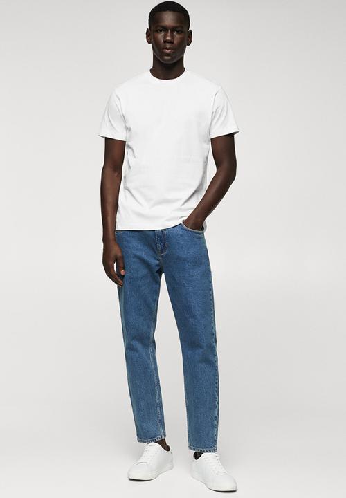 MANGO - T-shirt cheerlo - white 
