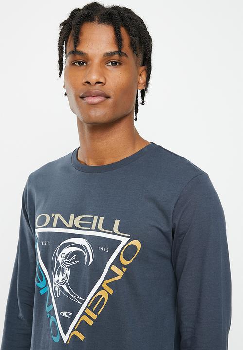 O'Neill - Round & round long sleeve tee - ombre navy